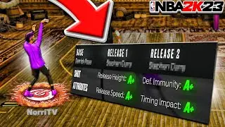 this jumpshot + the galleon 1v1 court = endless wins.. THIS is the BEST JUMPSHOT in NBA2K23