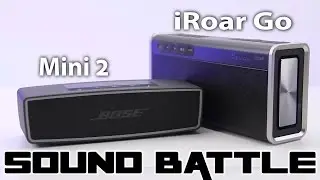 SoundBattle:Soundlink Mini 2 vs Creative iRoarGo -The real sound Comparison (Binaural recording)