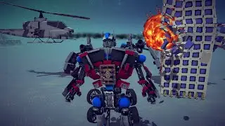 Satisfying Random Destruction #5 (Legacy) Feat. Transformer Masterpieces | Besiege