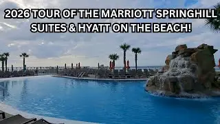 Экскурсия по отелям Marriott Springhill Suites и Hyatt on the Beach! Прекрасные бассейны и завтра...
