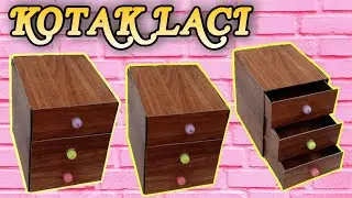 BUATAN SENDIRI LACI KECIL Dari Bahan Sederhana.
