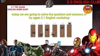 2.1| Try Again | English Workshop| Question and Answer | 8th Standard | English Language |S.S CLUB |