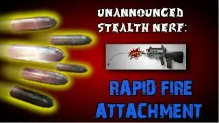Advanced Warfare: Rapid Fire Stealth NERF (