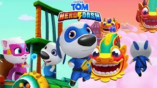 Talking Tom Hero Dash - Gameplay Walkthrough Part 3 (Super Hank)