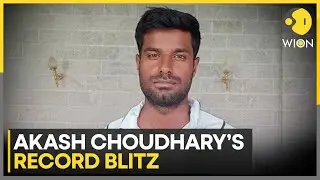 Meghalaya&rsquo;s Akash Choudhary Tops List of Fastest Fifties in First-Class Cricket | WION
