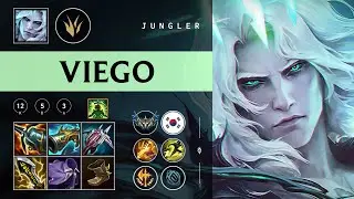 Viego Jungle vs Rengar - KR Challenger Patch 26.01