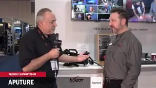 BVE 2018 Blackmagic Design URSA Broadcast Camera, снято Newsshooter.com