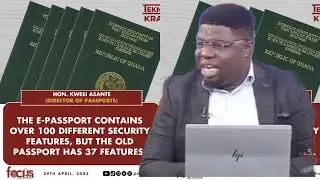 Ghanaian Passport security features & fake visa permits to embassy can lead you to...