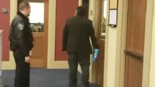When George Tries to Run From a Fight&hellip;
