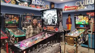 Grasley Garage Update! Chrome T2 & Gold World Cup Soccer Pinball projects are done!