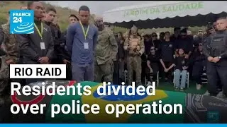 Rio residents divided over the deadly historic raid against drug gang &bull; FRANCE 24 English