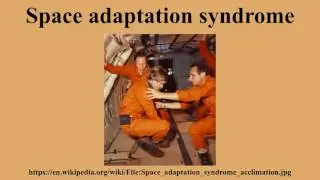 Space adaptation syndrome