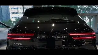 GENESIS GV70 3.5T AWD | Vik Black Exterior | Sport Package | P4 #genesisgv70