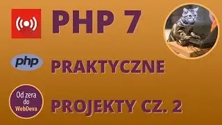 PHP 7 - praktyczne projekty - pdo - komunikacja z MySQL - LIVE #2