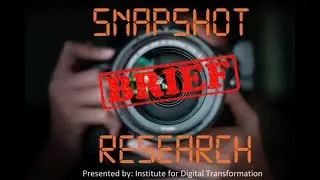 Snapshot Research Brief - The Pandemic and The Future of Work