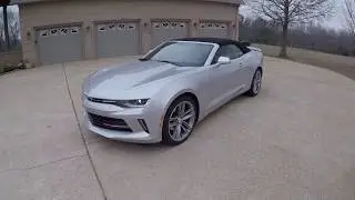 West TN 2017 Chevrolet Camaro LT RS Convertible used for sale silver price www sunsetmotors com