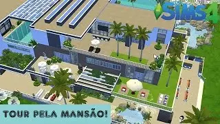 CASA DAS FAMOSAS 28 : TOUR PELA MANSÃO NOVA! - THE SIMS 4 GAMEPLAY! - VIVIANE LEERHSEN