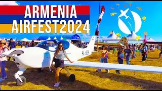 Armenia AirFest 2024, Stunning Aerial Displays at Yeghvard Airfield, Sep 28, 2024, 4K 60fps