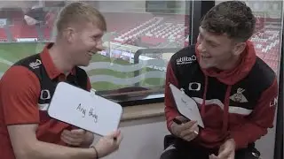 Roomies: Brad Halliday and Joe Wright