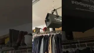 Testing My New American Dj FogStorm 1700HD.