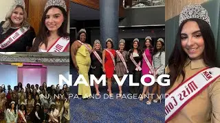 VISITING ROYALTY AT NAM NJ, NY, PA, DE PAGEANT VLOG 2025