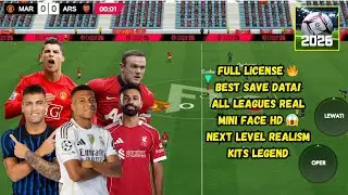 BENERAN MIRIP KONSOLE‼️ Football League 2026 😱 Legends Lengkap + Mini Face REAL + LICENSE RESMI🔥