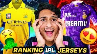 Ranking 2025 IPL Jerseys from Worst to Best!