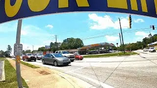 Busy Street Corner Preaching in LaGrange, GA - Kerrigan Skelly of PinPoint Evangelism