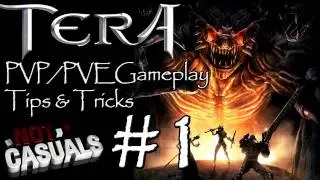 ★ Tera Online Gameplay - Berserker Combat & Skills - Tips & Tricks 1 - PC HD
