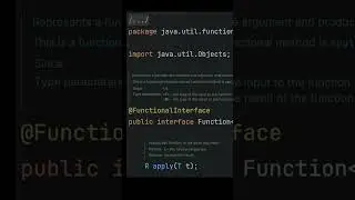 How to use Function Interface in Java 8   #coding #functionInterface #functionalprogramming  #java8