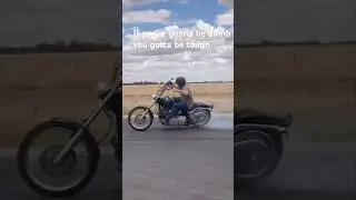 Harley burnout fail👀 #burnout #harleydavidson #motorcycleskills #motorcycleadventure #funny