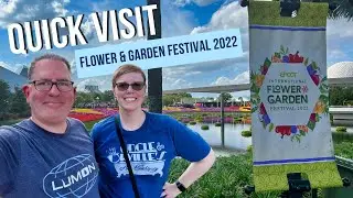 Our 1st Visit to the 2022 Epcot Flower & Garden Festival 🍊🐝 | Gluten Free & Food Allergy Review