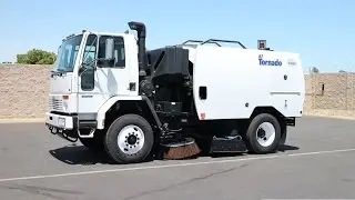 2007 Schwarze A7000 A7 Tornado Vacuum Sweeper