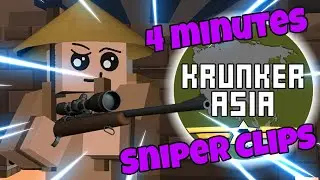 4 Minutes of INSANE SNIPER Competitive Krunker Clips! *Knifed ReJecTioN-* (Krunker Asia)