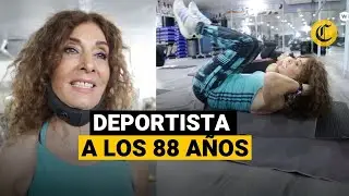 NAHIDA ABDEN , la deportista de 88 años que luce joven gracias a su rutina de ejercicios