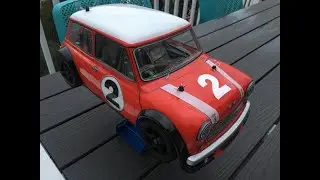 HPI Nitro Mini RS4 обкатка после полной переборки, Mini Cooper