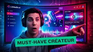 LitVideo : ce tool IA fait tout ( Lip Sync + AI Music + multi-mod&egrave;les )