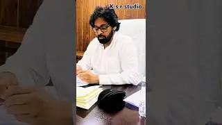 pawan kalyan in there office #southmovie #shorts #pawankalyan #ksrstudio