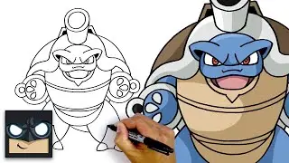 How To Draw Mega Blastoise | Pokemon