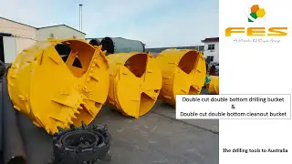 Fes drilling tools for rotary drill rig to Australia