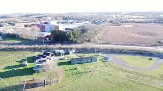 Photography from up above of landscapes and buildings exploring using my drone around the world come