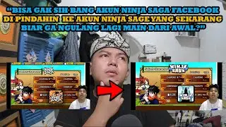 BISA GAK SIH BANG AKUN NINJA SAGA FACEBOOK DI PINDAHIN KE AKUN NINJA SAGE BIAR GA NGULANG DARI AWAL?