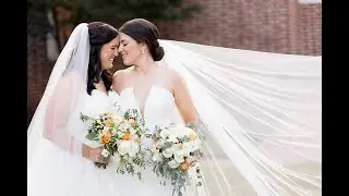 E&C's vibrant, same-sex wedding at the Princess Anne Country Club in Virginia Beach