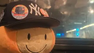 [NYTM] R1-R9 Holiday train front view POV ride via 6th Avenue Express (with 6th Avenue Firey)