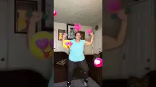 Ejercicio de Cardio con pesas 