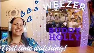 *Opera singer's first time watching!* - Weezer - Buddy Holly - Gooble Reacts!