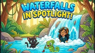 Waterfalls In Spotlight | Online Course for Kids | Discovery Lab