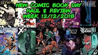 New Comic Book Day Haul And Review! Week 12/12/2018