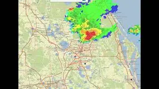 Dents & Dings Radar of Damaging Hail Storm from from Orlando Florida 3-16-2022