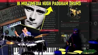 IK Multimedia HUGH PADGHAM DRUMS | PHIL COLLINS IN THE AIR TONIGHT Sound Demo w/ Simmons Titan 50